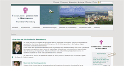 Desktop Screenshot of kirchenbezirk-ravensburg.de